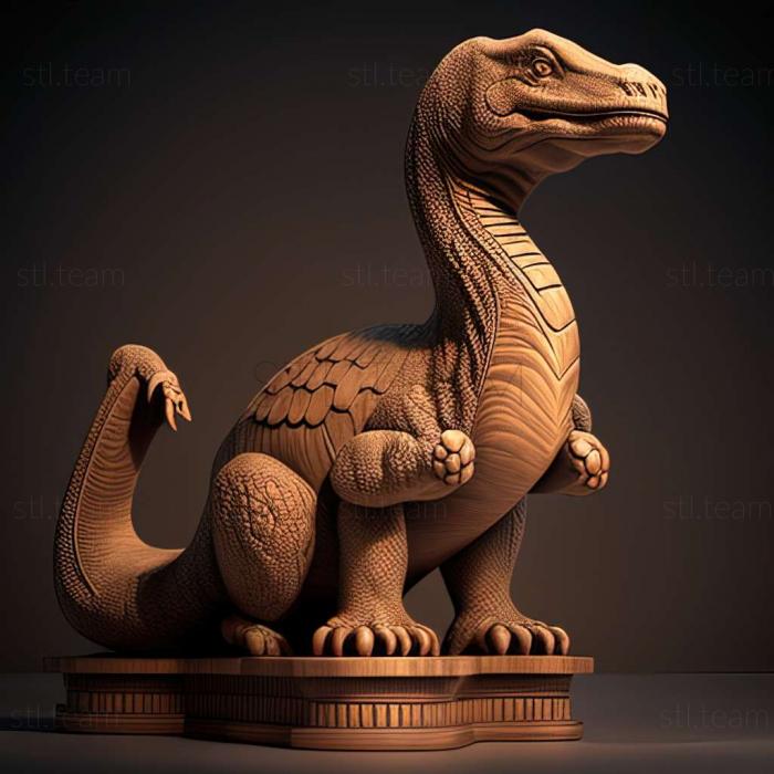 3D model Minotaurasaurus ramachandrani (STL)
